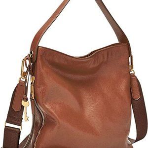 Fossil Women's Maya Small Hobo Purse Handbag